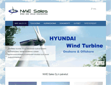 Tablet Screenshot of nwesales.fi